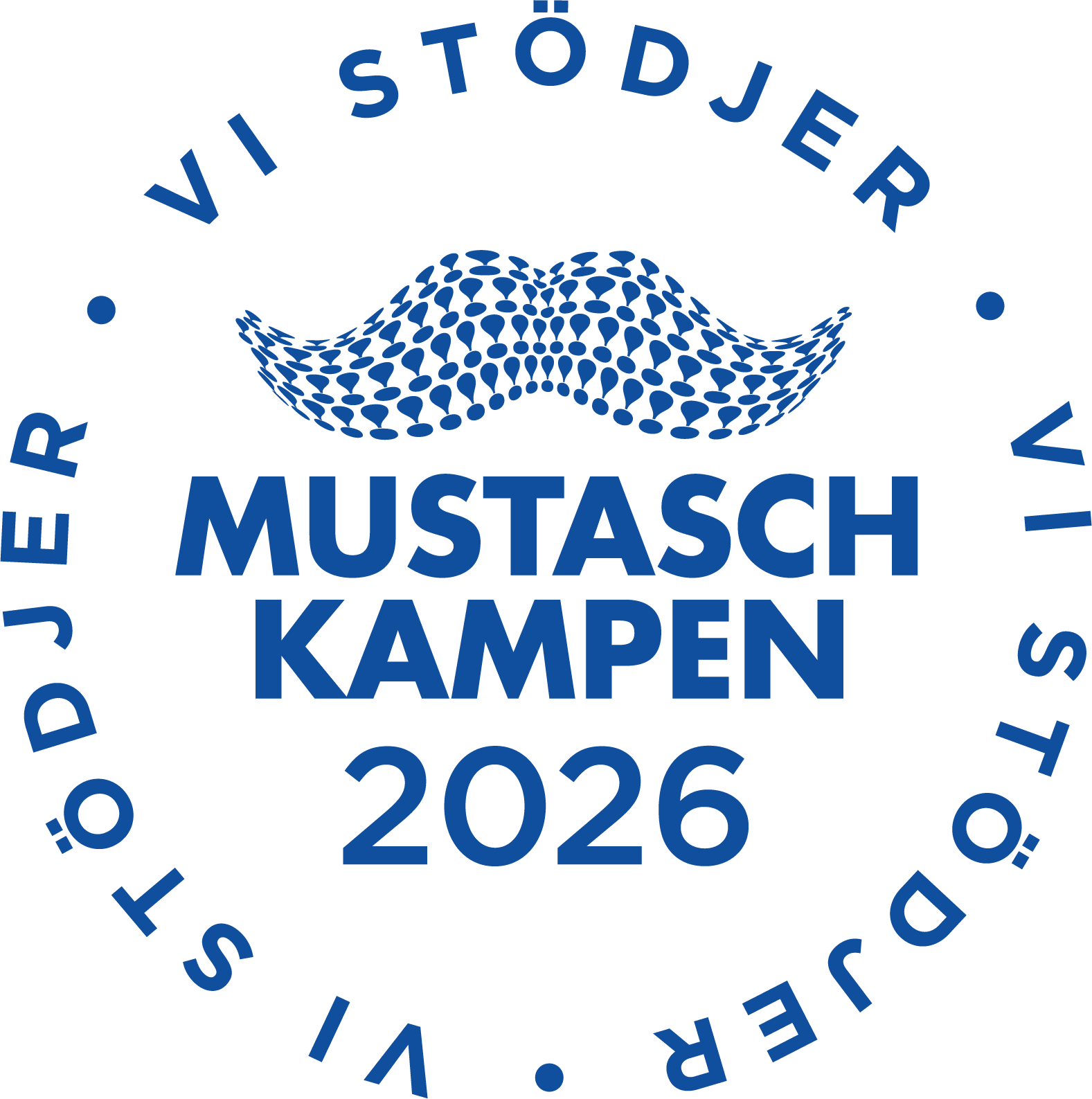 Mustaschmilen logotyp